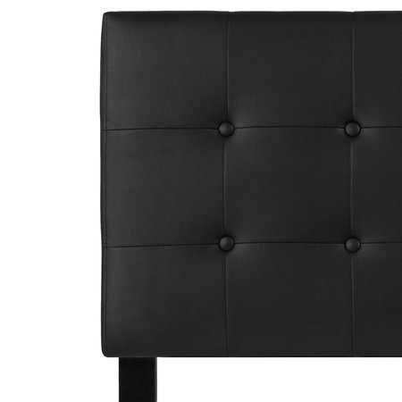 Flash Furniture Headboard, Twin Size, Black Vinyl HG-HB1705-T-BK-GG